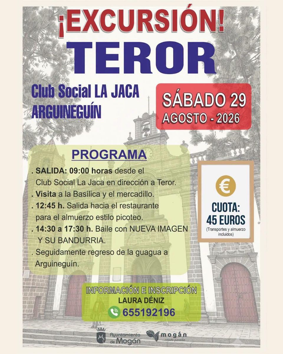 Excursion to Teror with Club 3rd Age La Jaca