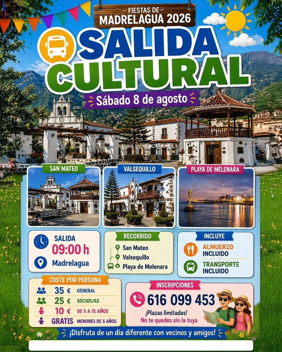 Salida Cultural Madrelagua 2026