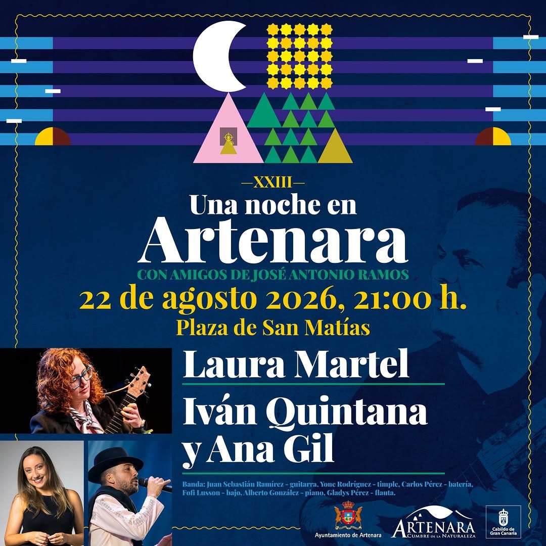 Una Noche en Artenara con amigos de José Antonio Ramos