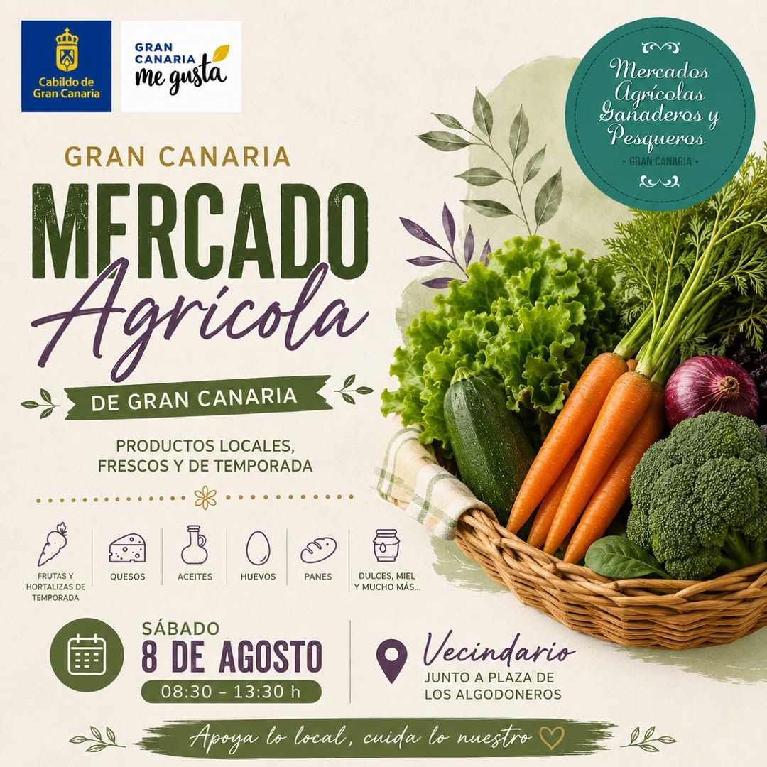 Saturday Farmers' Market in Vecindario
