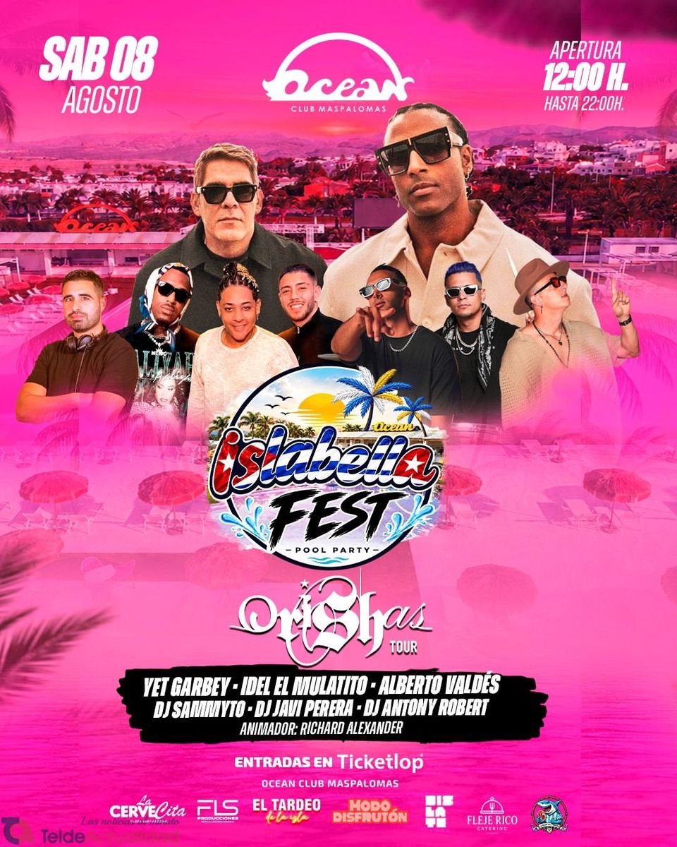 Isla Bella Fest Pool Party con Orishas