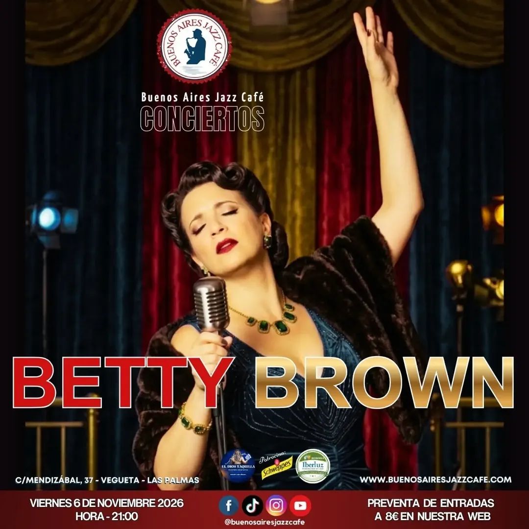 Betty Brown en Concierto