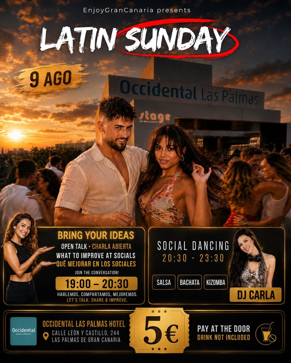 Latin Sunday en Occidental Las Palmas