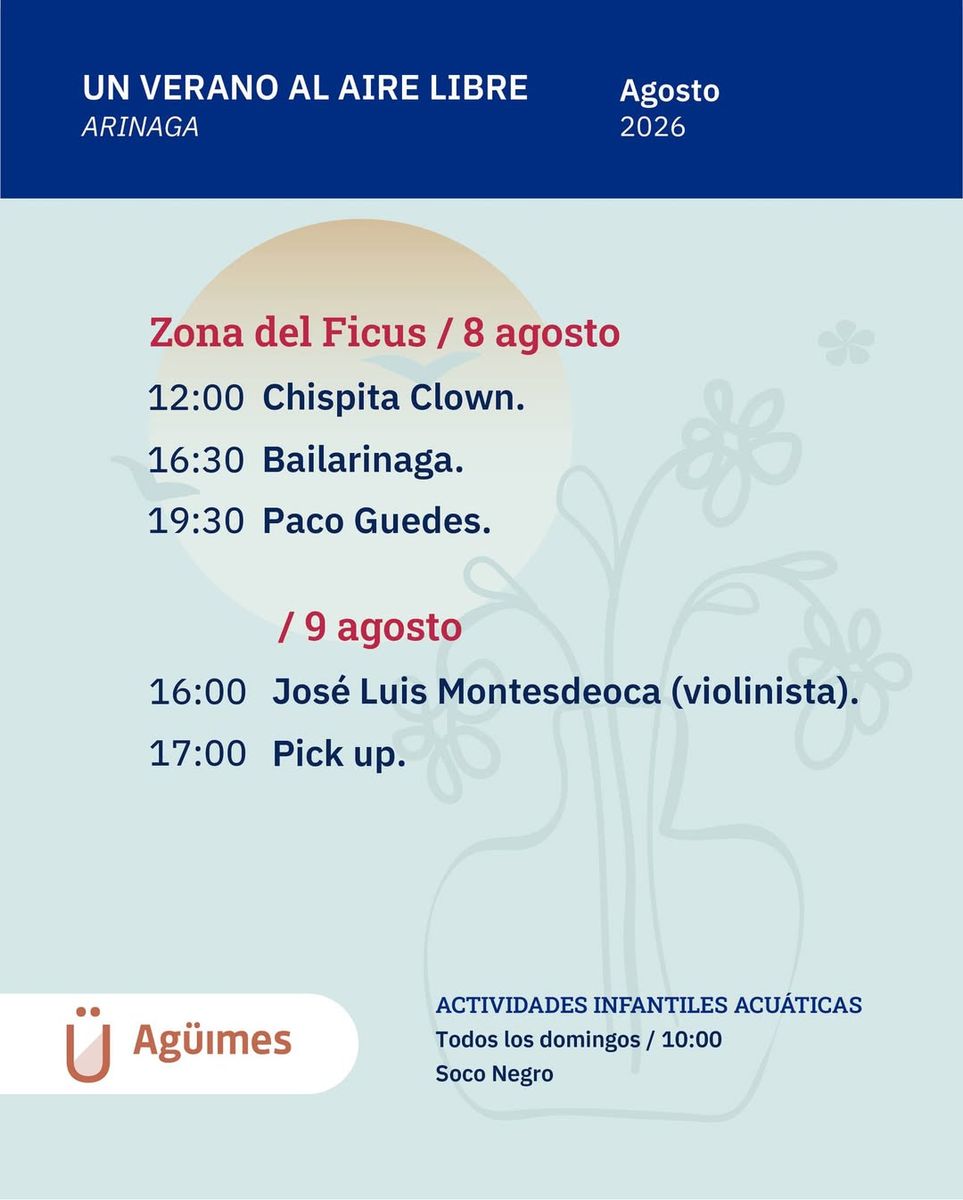 Un Verano al Aire Libre - Saturday Program
