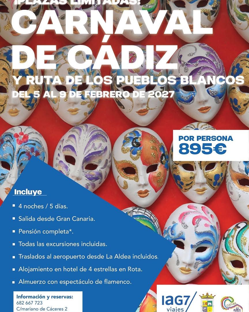 Cultural Trip to Cádiz Carnival and White Villages Route