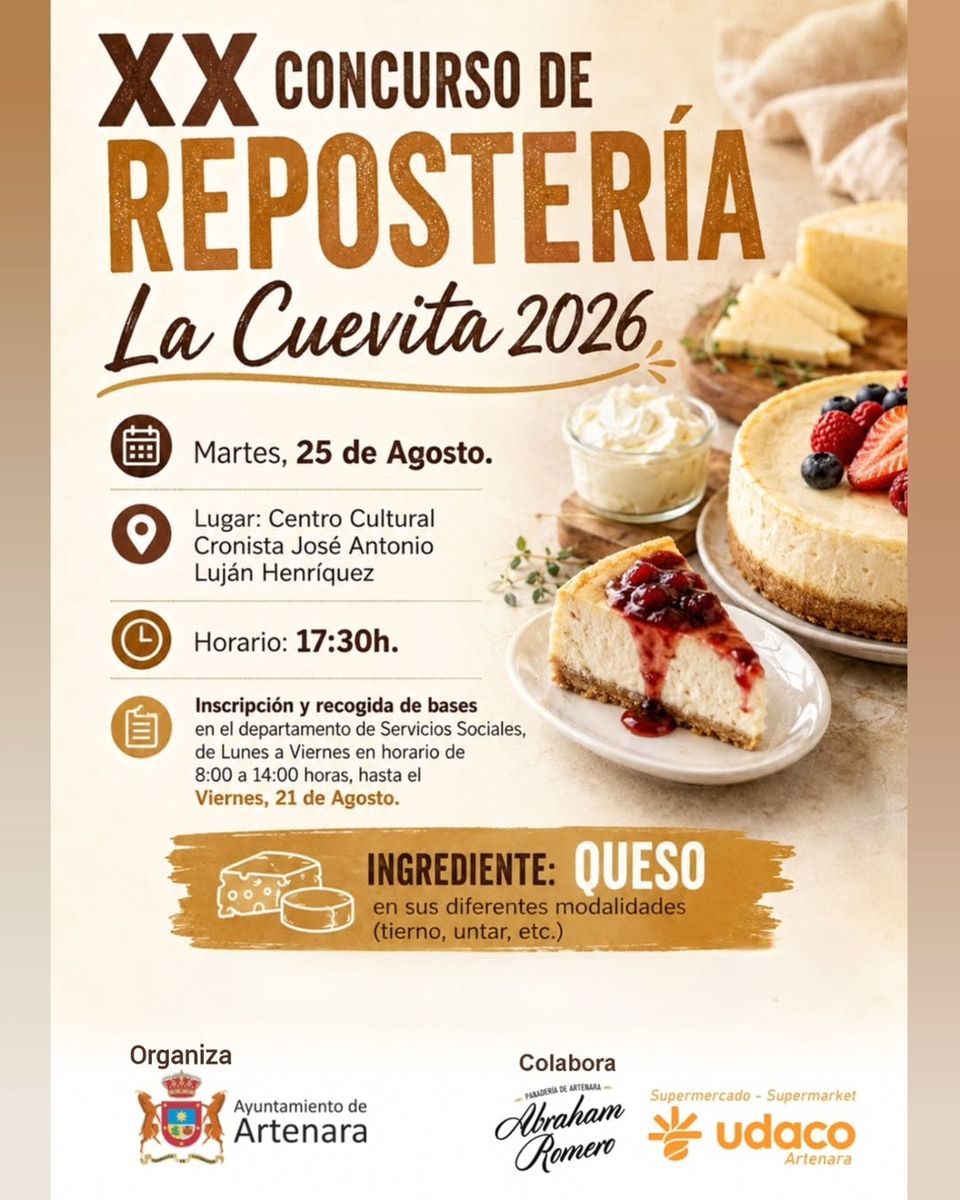 20th La Cuevita Pastry Contest 2026