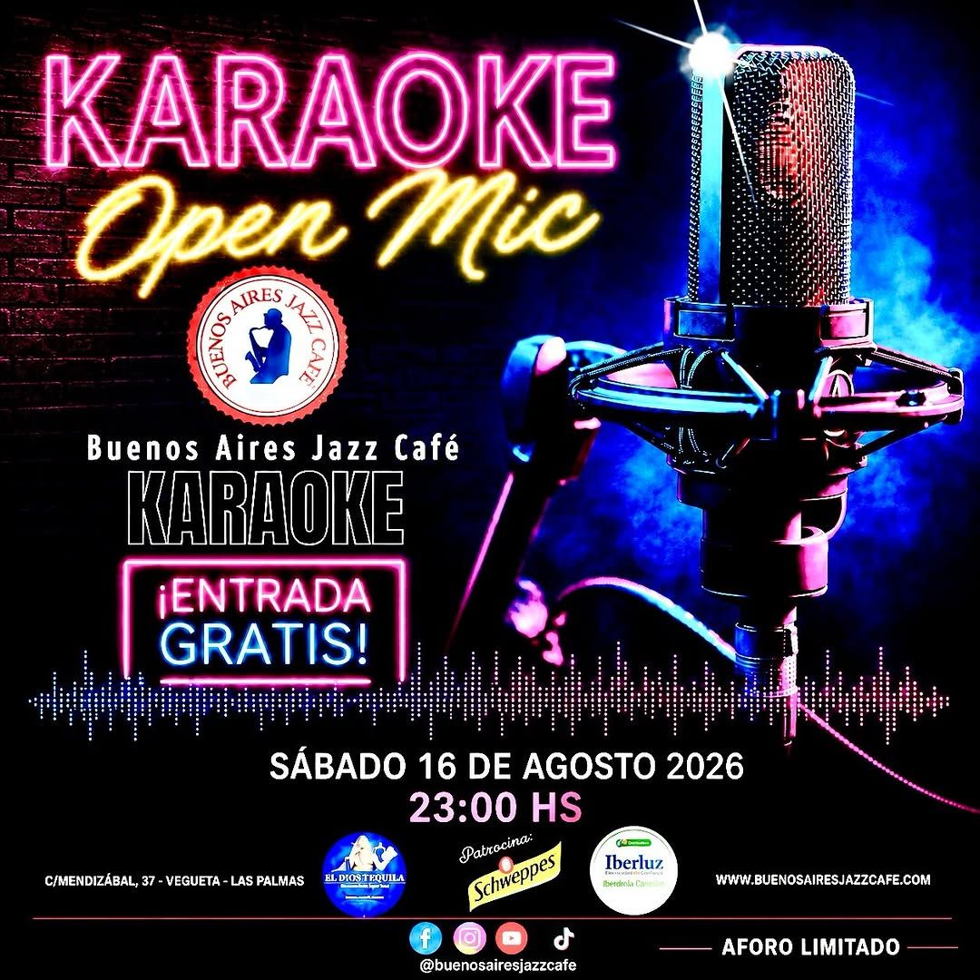 Noche de Karaoke Open Mic