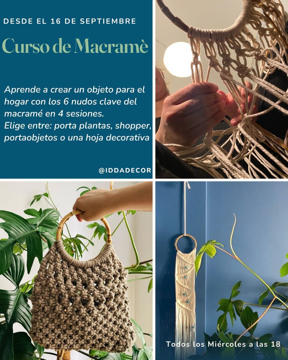 Macramé Course at FICO Coworking