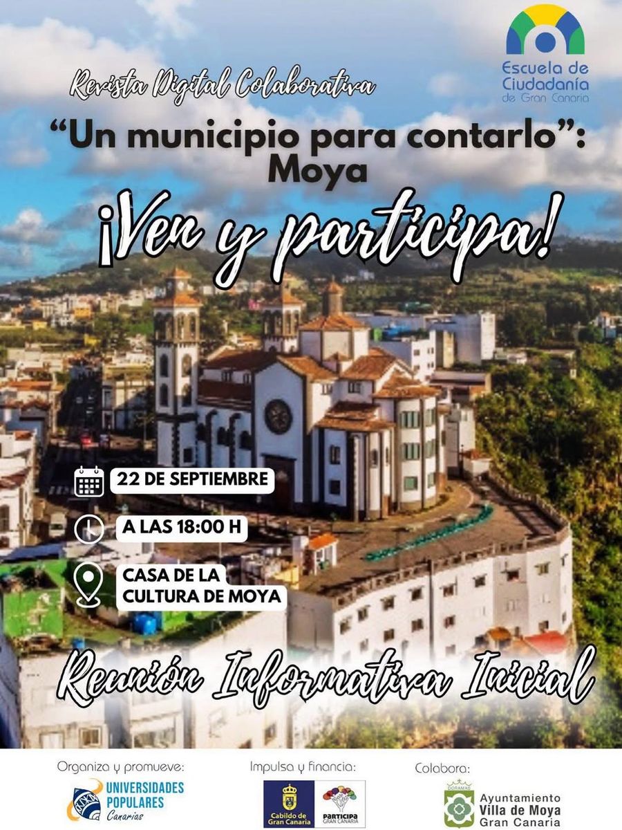 Encuentro Informativo: Un Municipio para Contarlo - Moya