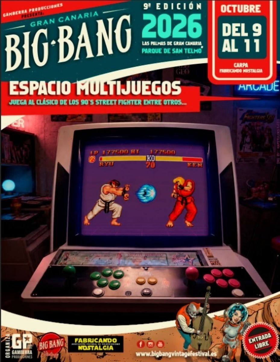 Big Bang Vintage Festival – Espacio Multijuegos