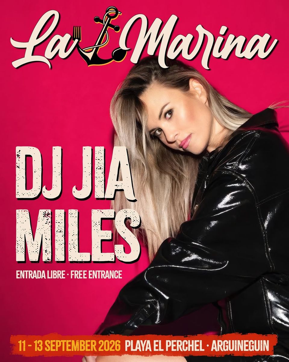 DJ Jia Miles at La Marina Festival