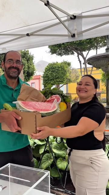 Mercado Agrícola de Gáldar en la Plaza de Santiago