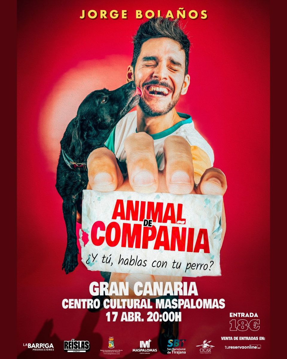 Animal de Compañía – Stand‑up Comedy by Jorge Bolaños