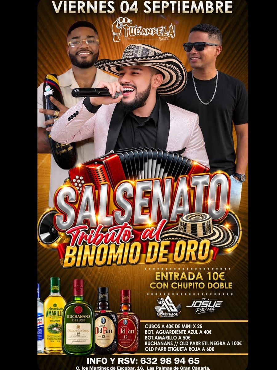 Salsenato Night: Tribute to Binomio de Oro