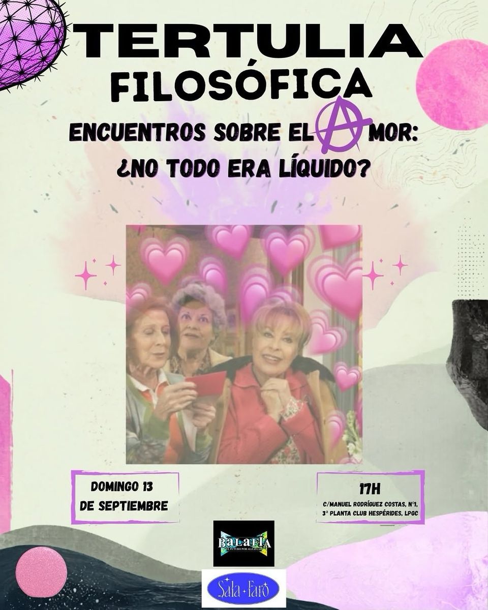 Tertulia filosófica: Pensar el amor