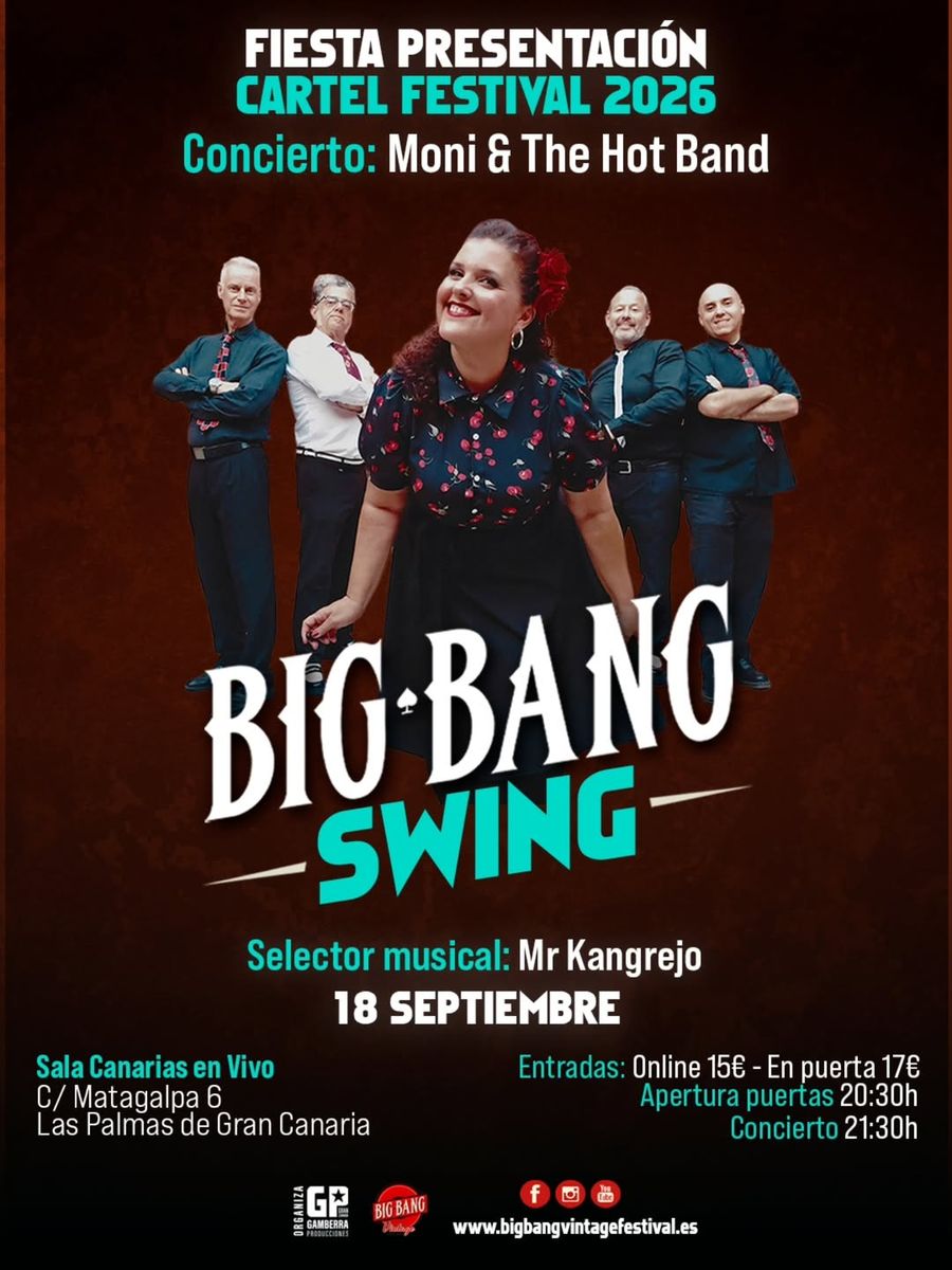 Big Bang Swing 2026 Poster Launch Party