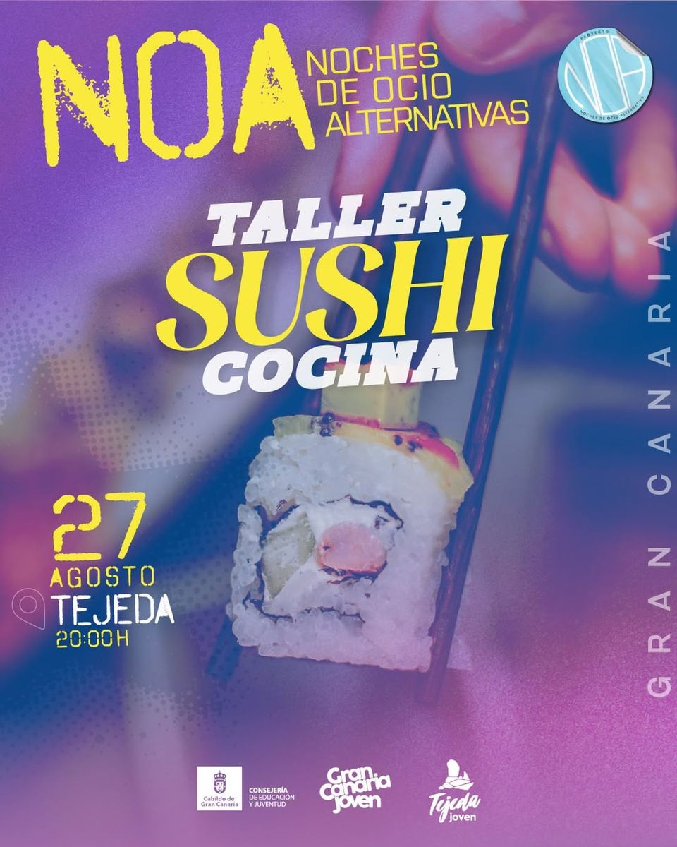 Noche de Sushi en Tejeda