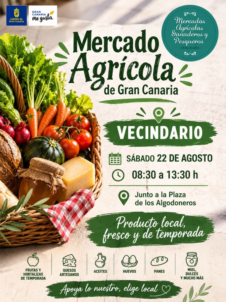 Gran Canaria Farmers’ Market in Vecindario