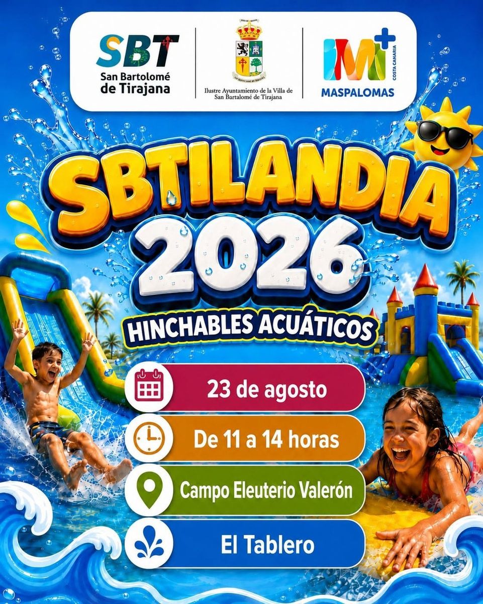 SBTILANDIA 2026 – Tercera jornada acuática familiar