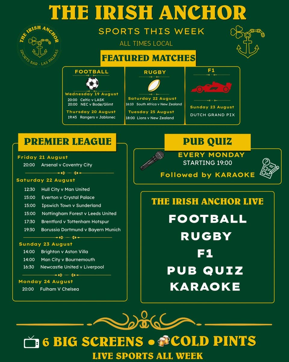 Pub Quiz & Karaoke at The Irish Anchor
