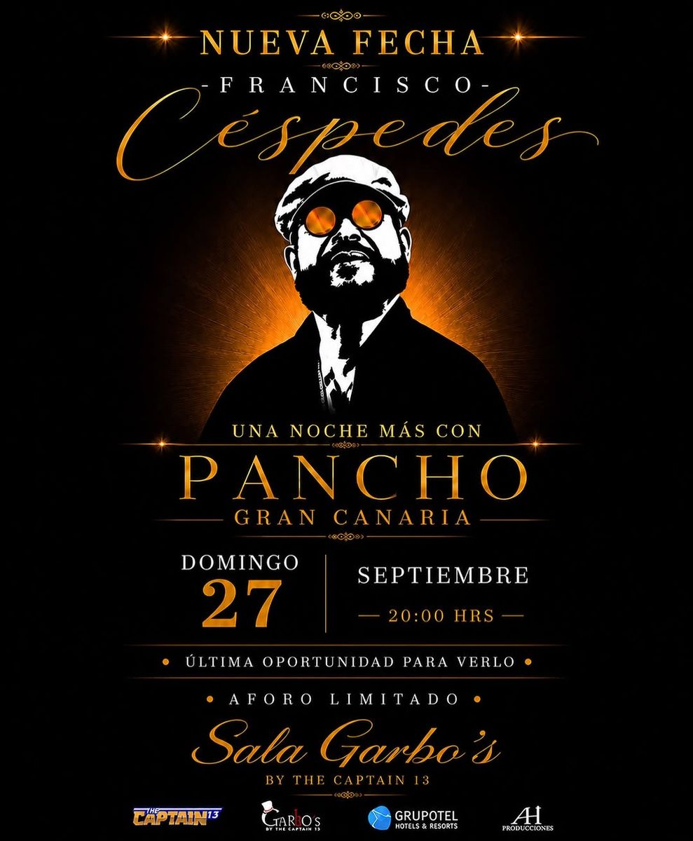 Francisco Céspedes: Una Noche Más en Gran Canaria