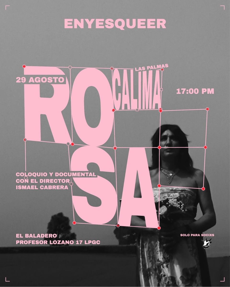Enyesqueer: Proyección y Coloquio Calima Rosa