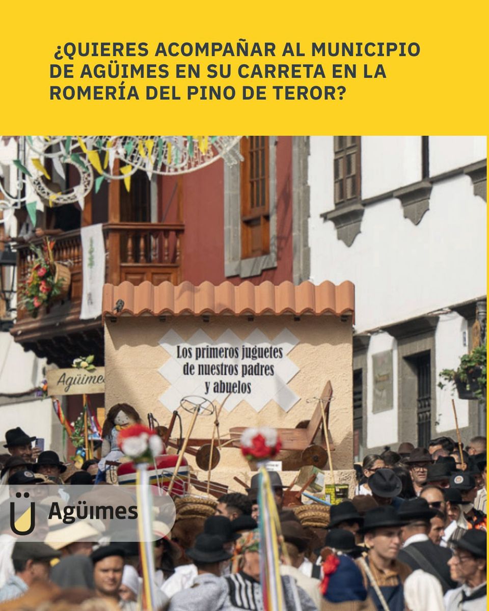 Agüimes Cart at the Romería del Pino in Teror