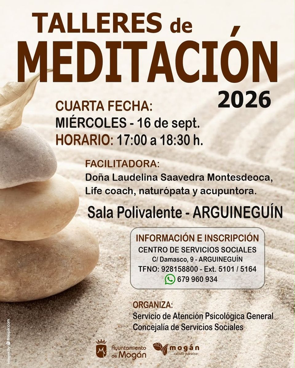 Taller de Meditación 2026 en Arguineguín