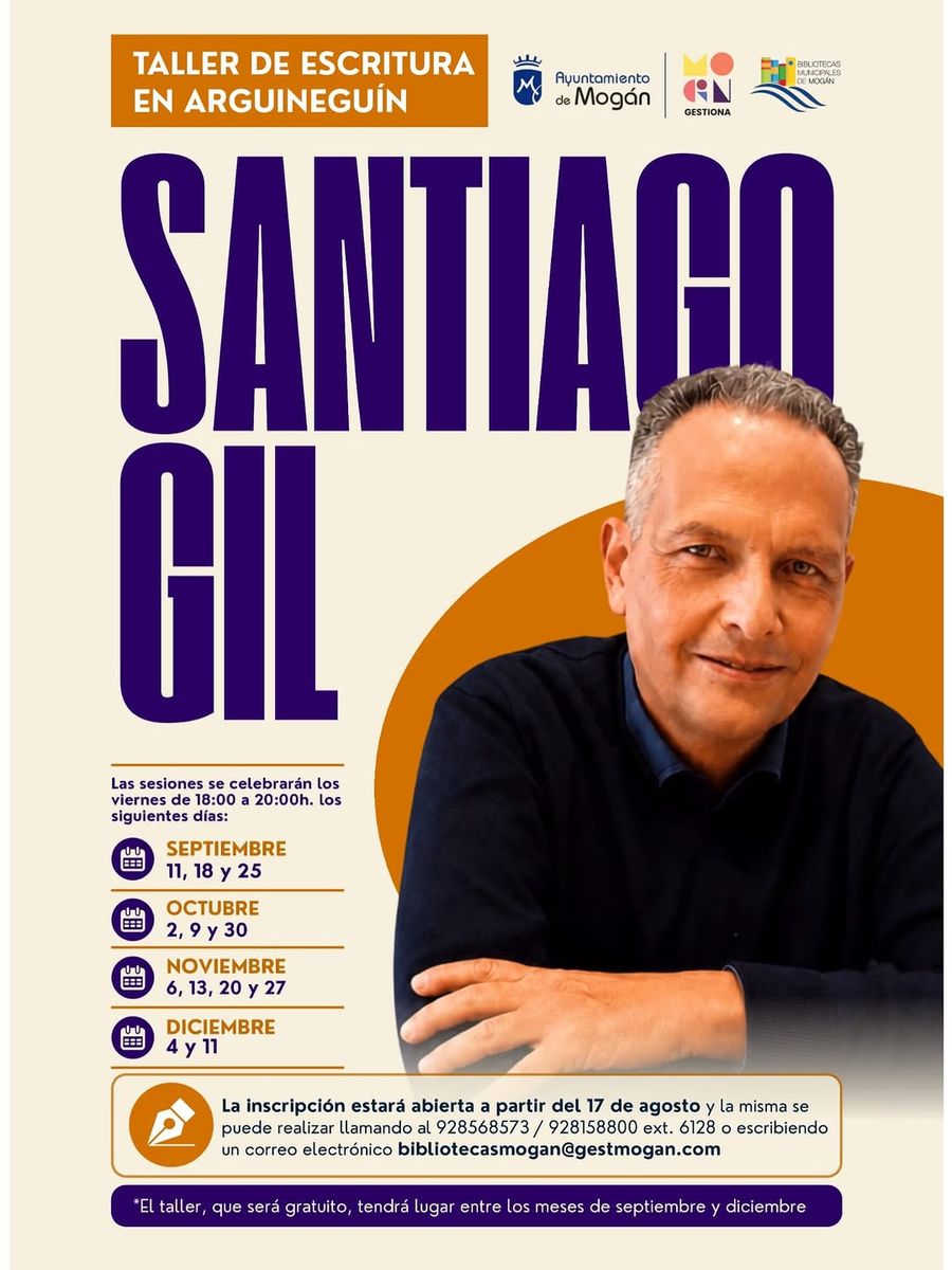 Taller de Escritura con Santiago Gil