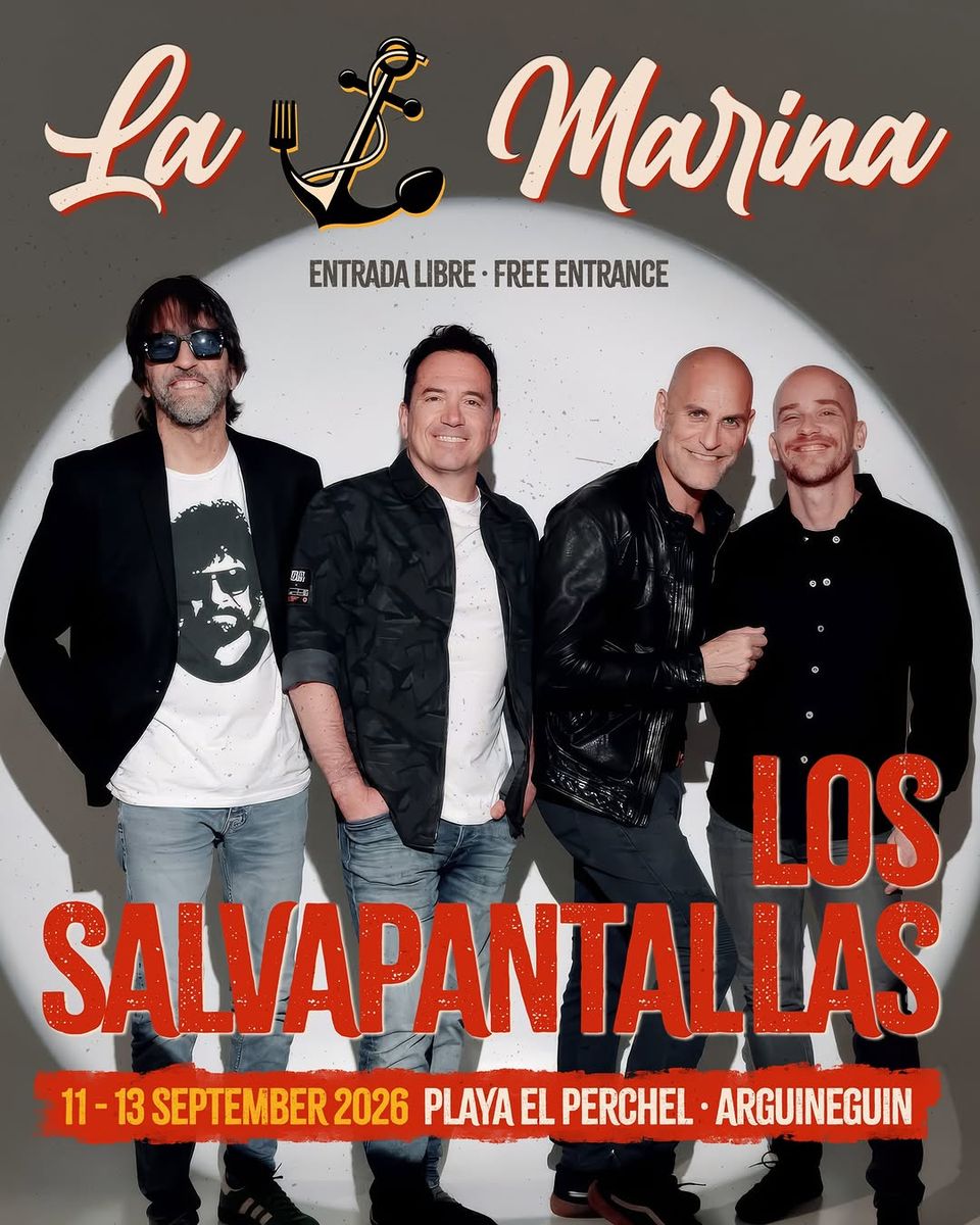 Los Salvapantallas en directo en La Marina Festival