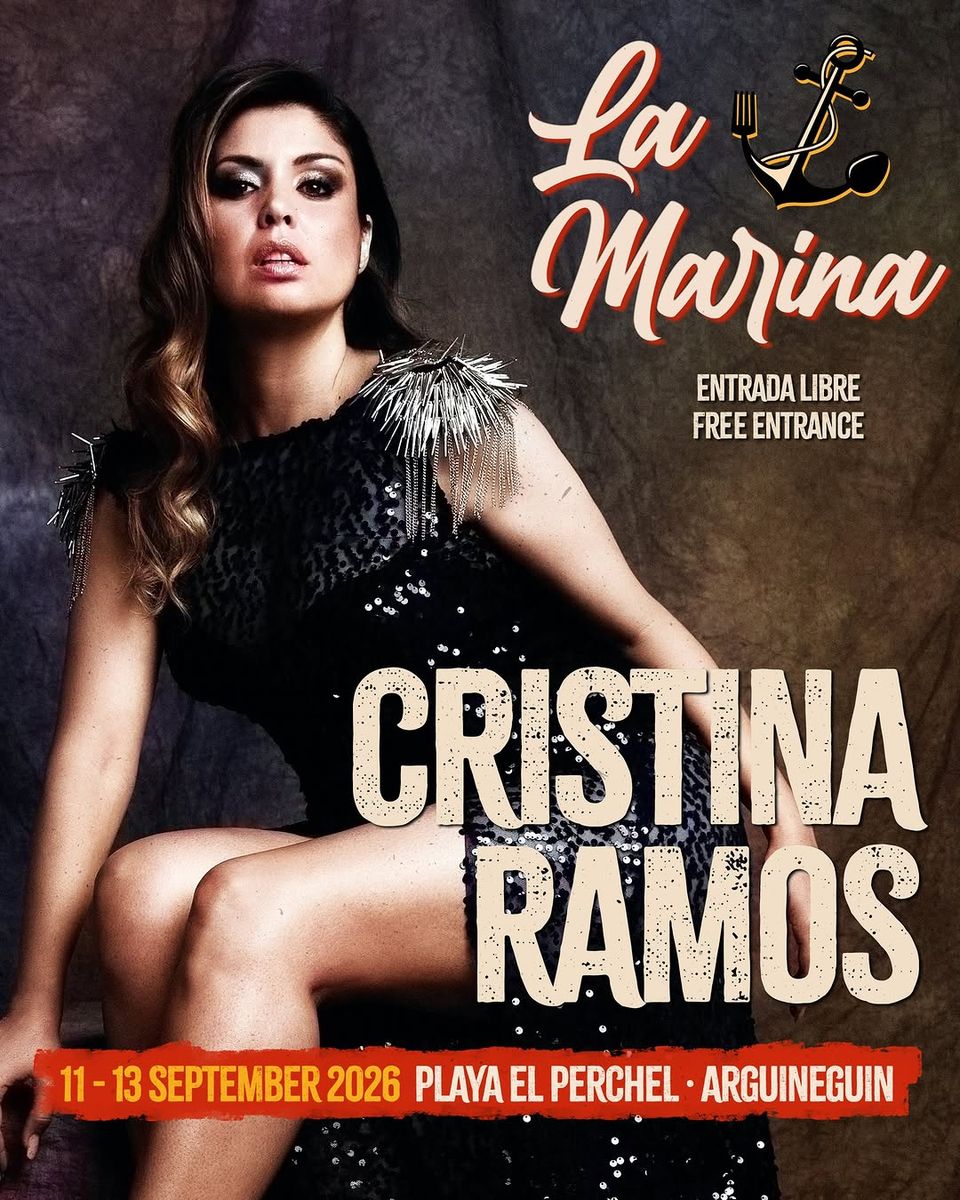Cristina Ramos en directo en La Marina Festival