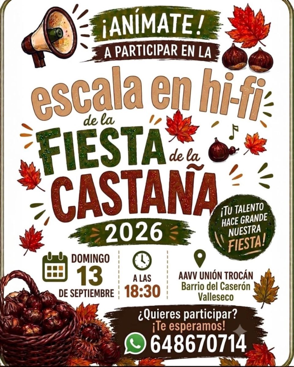 Escala en Hi-Fi – Chestnut Festival 2026