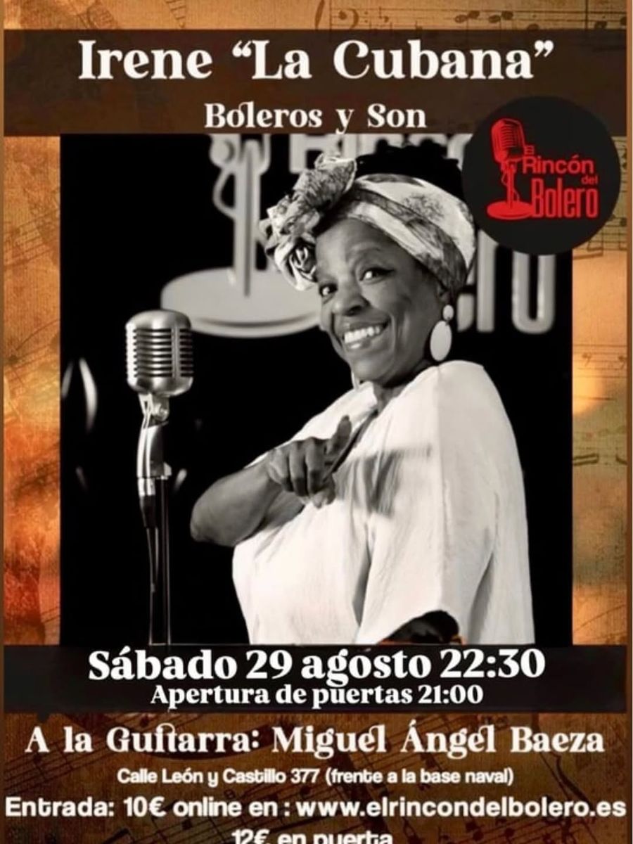 Son, Feeling y boleros cubanos con Irene La Cubana