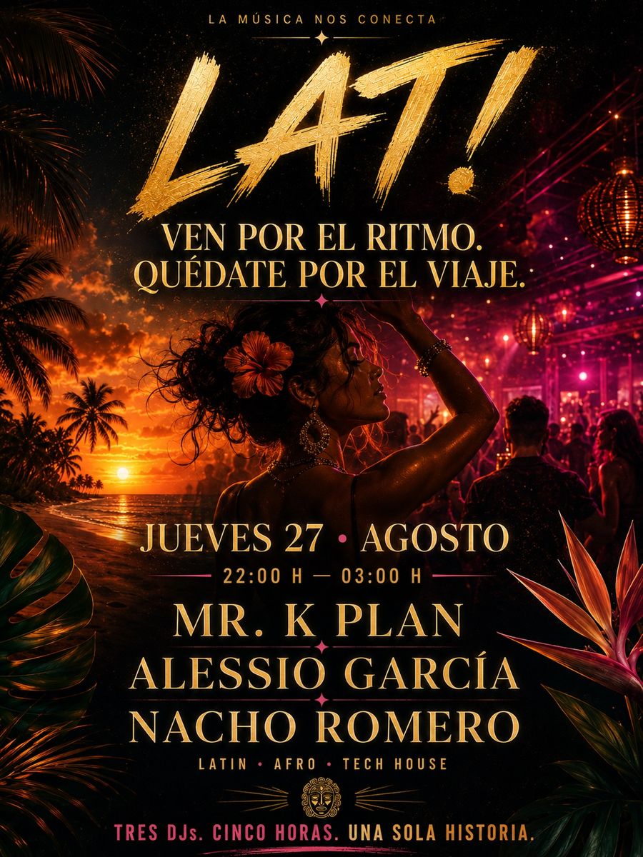 Noche LAT de Electrónica en Azabache Club
