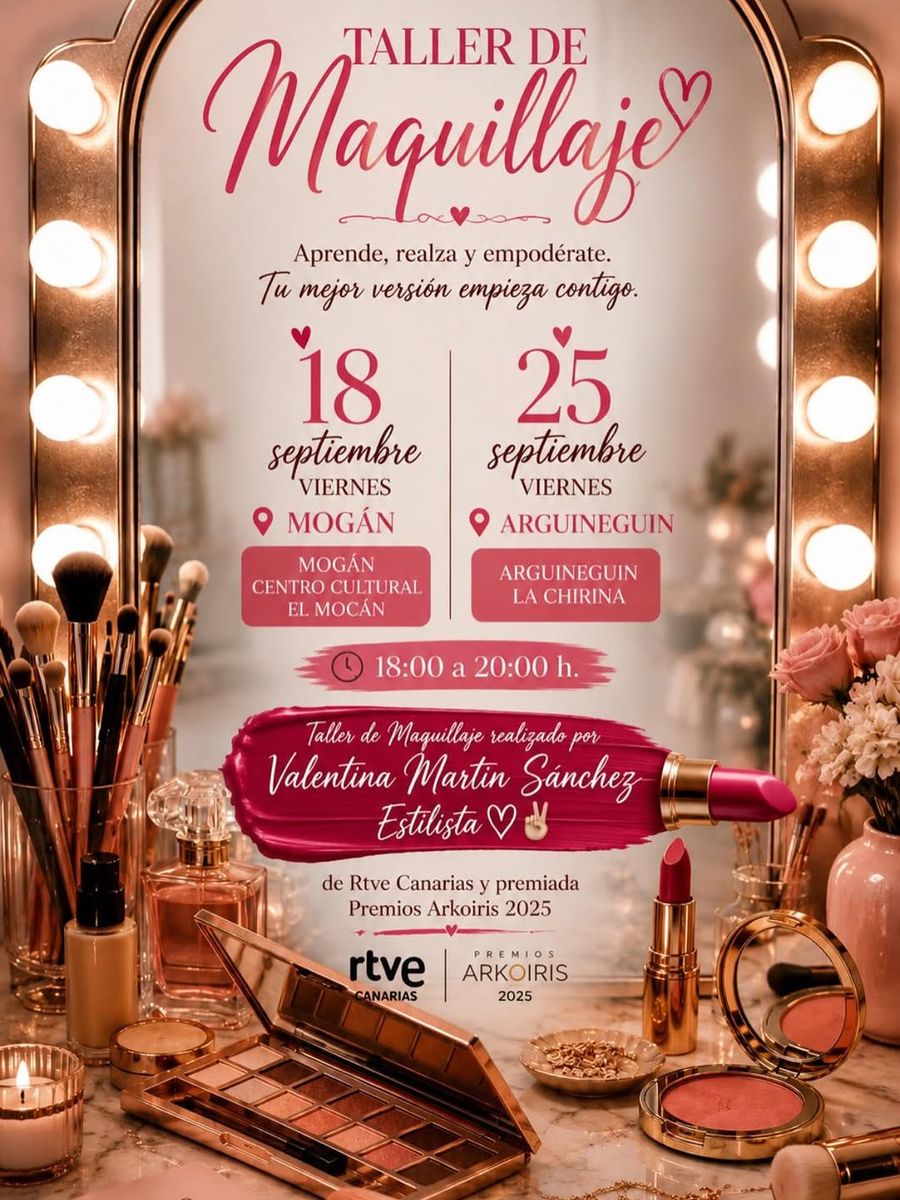 Makeup Workshop in Arguineguín