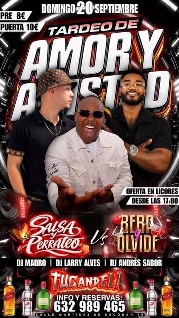 Tardeo de Amor y Amistad: Salsa y Perrateo vs. Beba y Olvide
