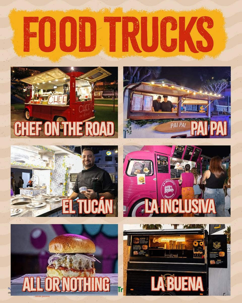 Foodtrucks en La Marina Festival 2026