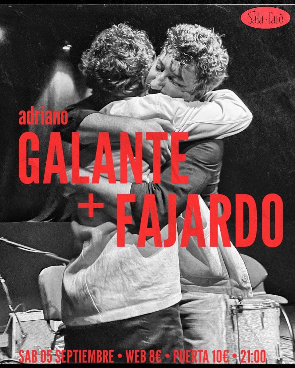 Adriano Galante + Fajardo Live