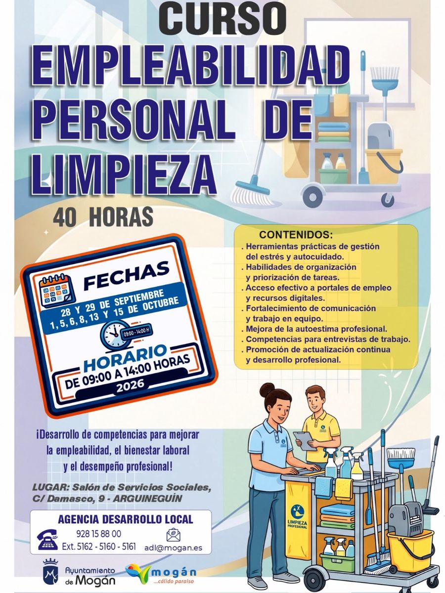 Employability Course for Cleaning Staff