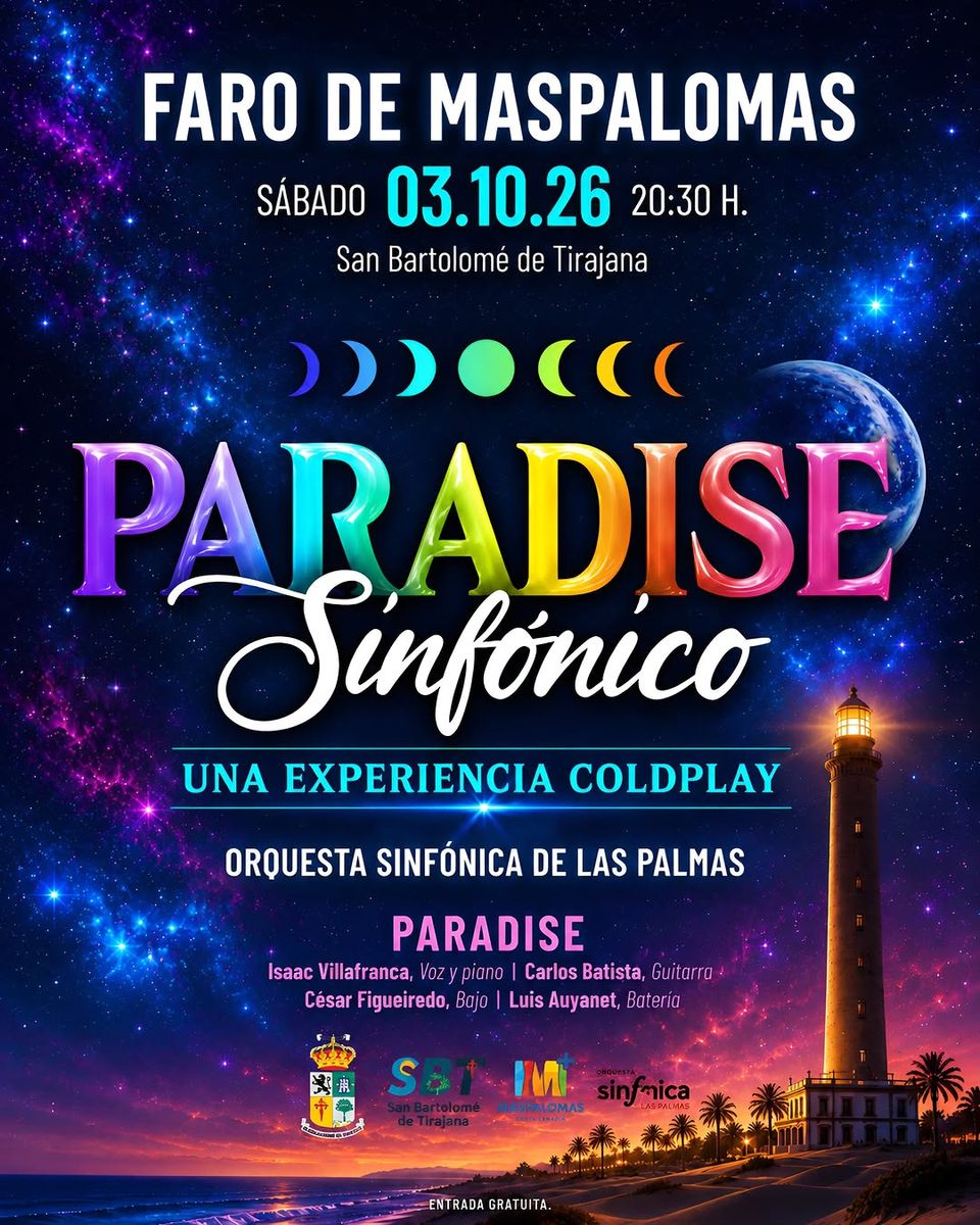 Paradise Symphonic: Coldplay at Maspalomas Lighthouse