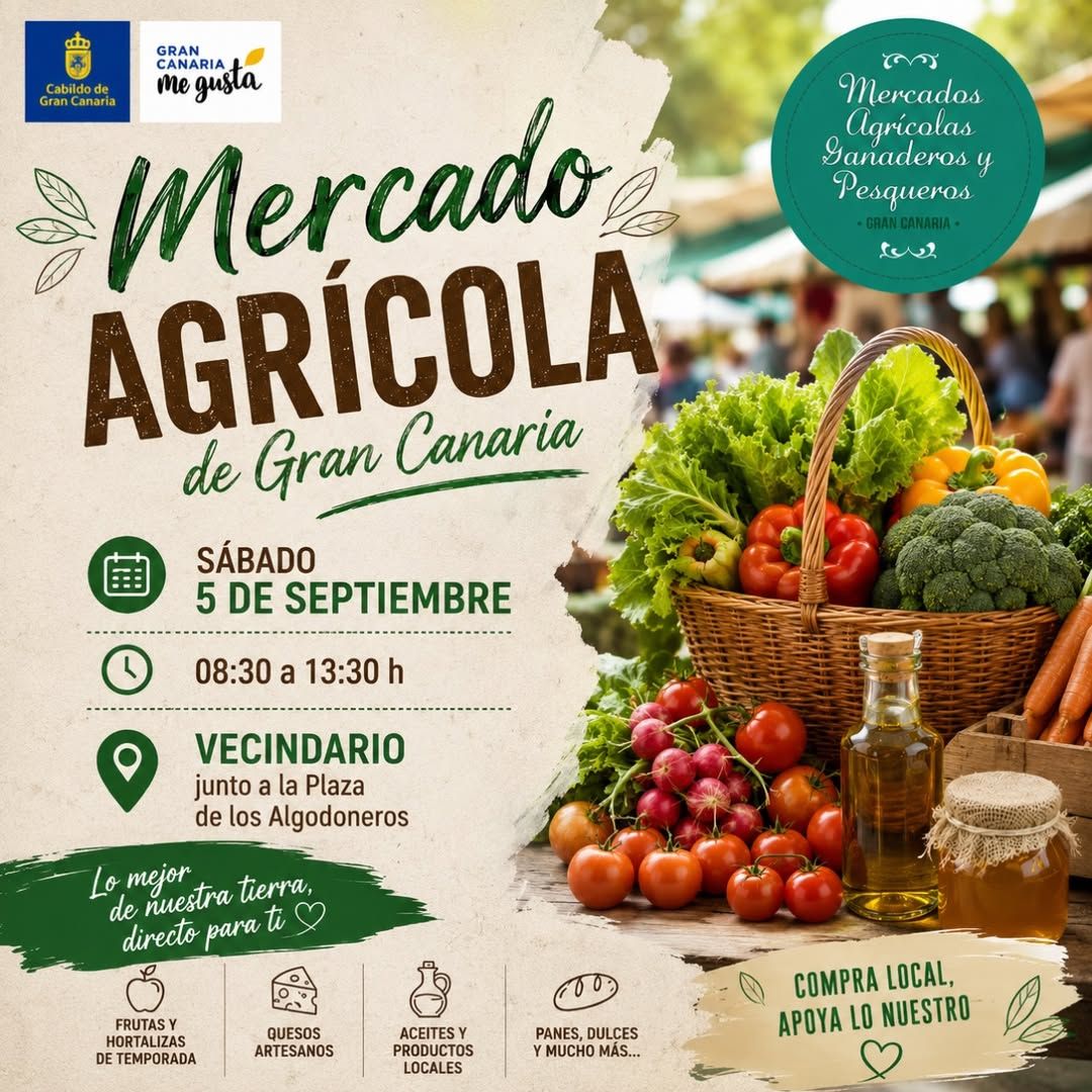 Mercado Agrícola de Gran Canaria en Vecindario