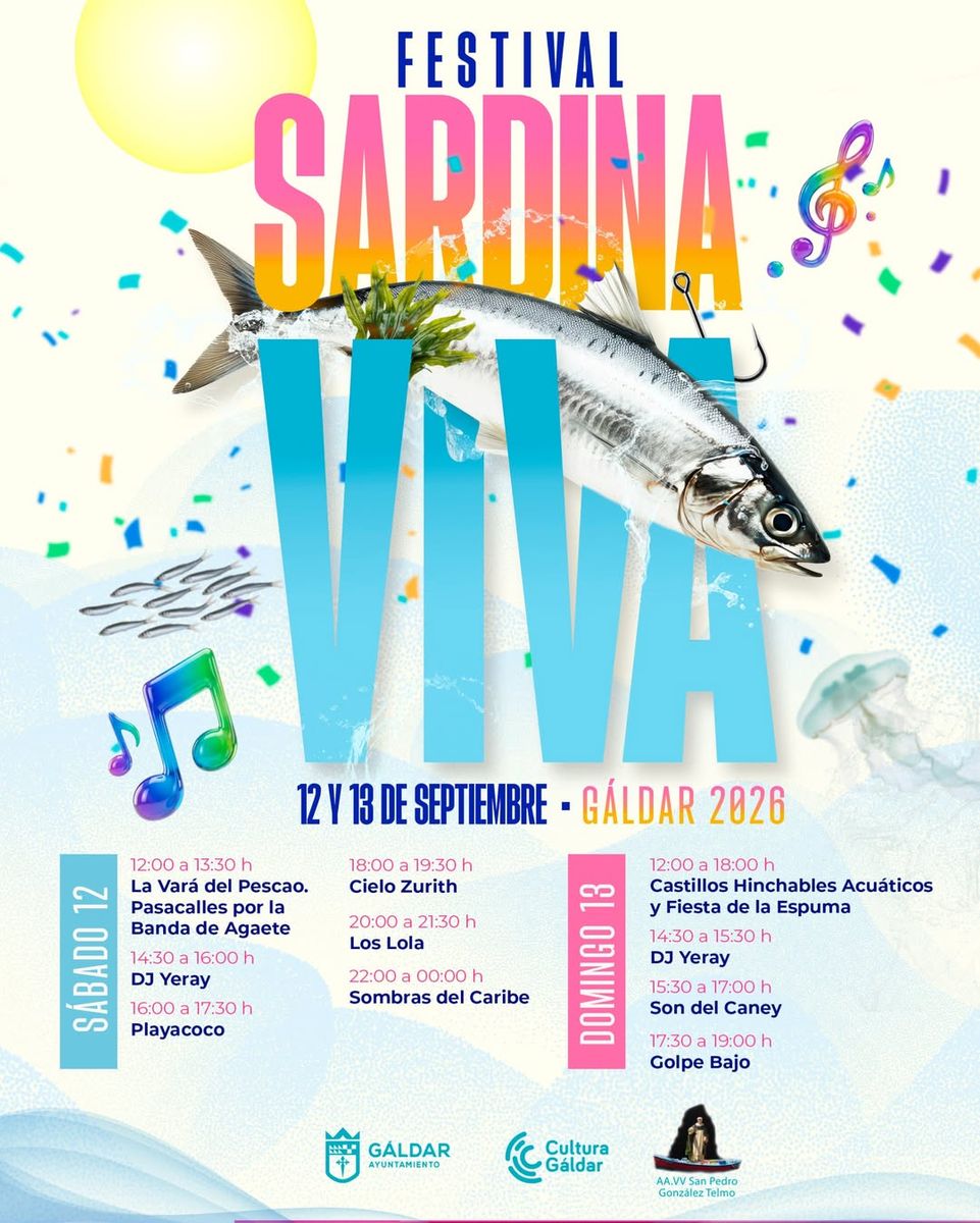 Sardina Viva – Maratón de DJs y Conciertos