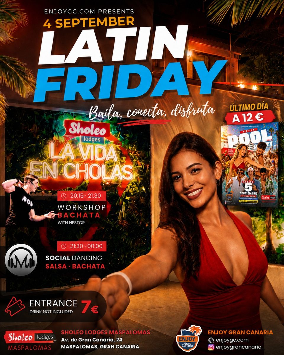 Viernes Latino: Social de Salsa y Bachata