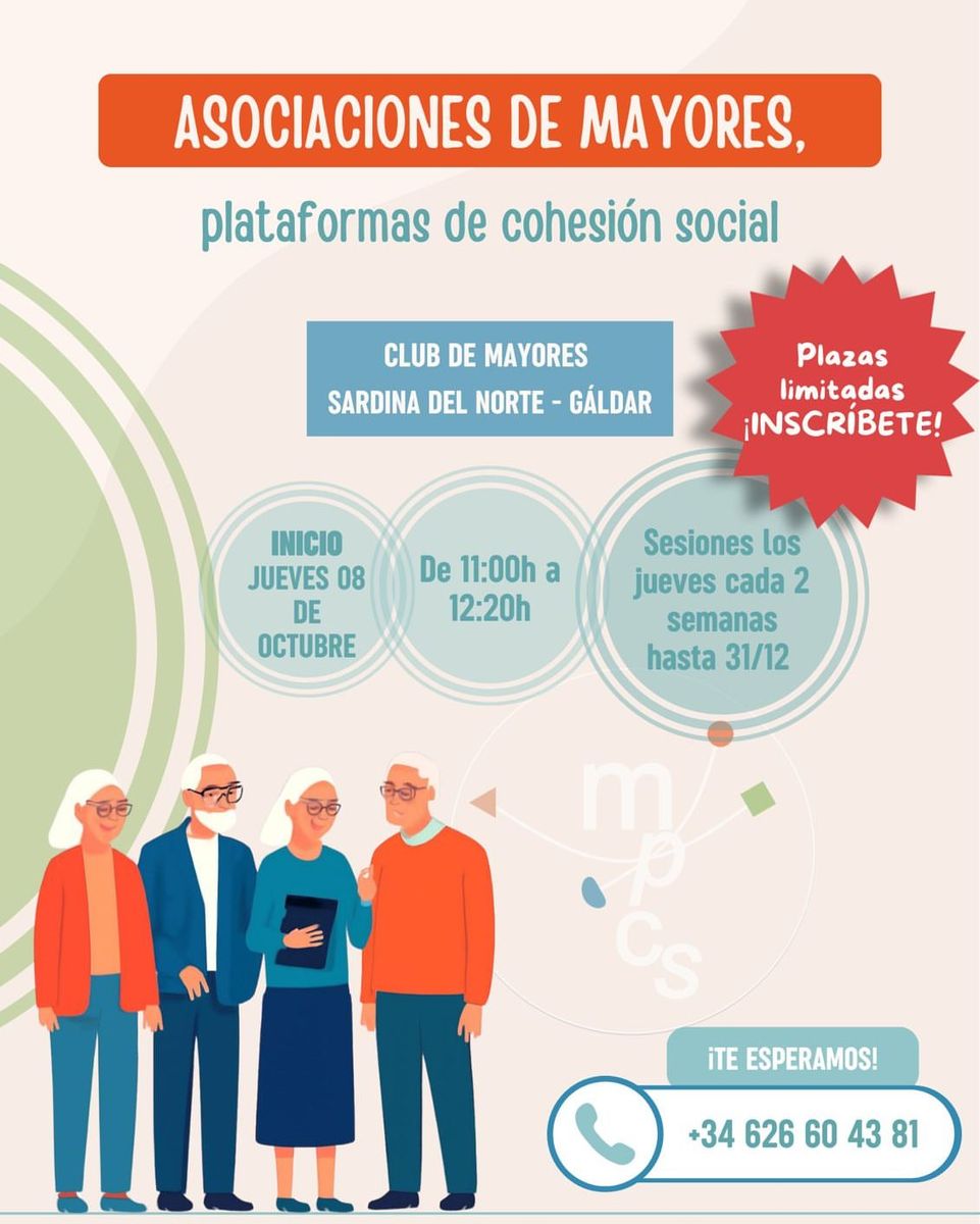 Asociaciones de Mayores: Plataformas de Cohesión Social