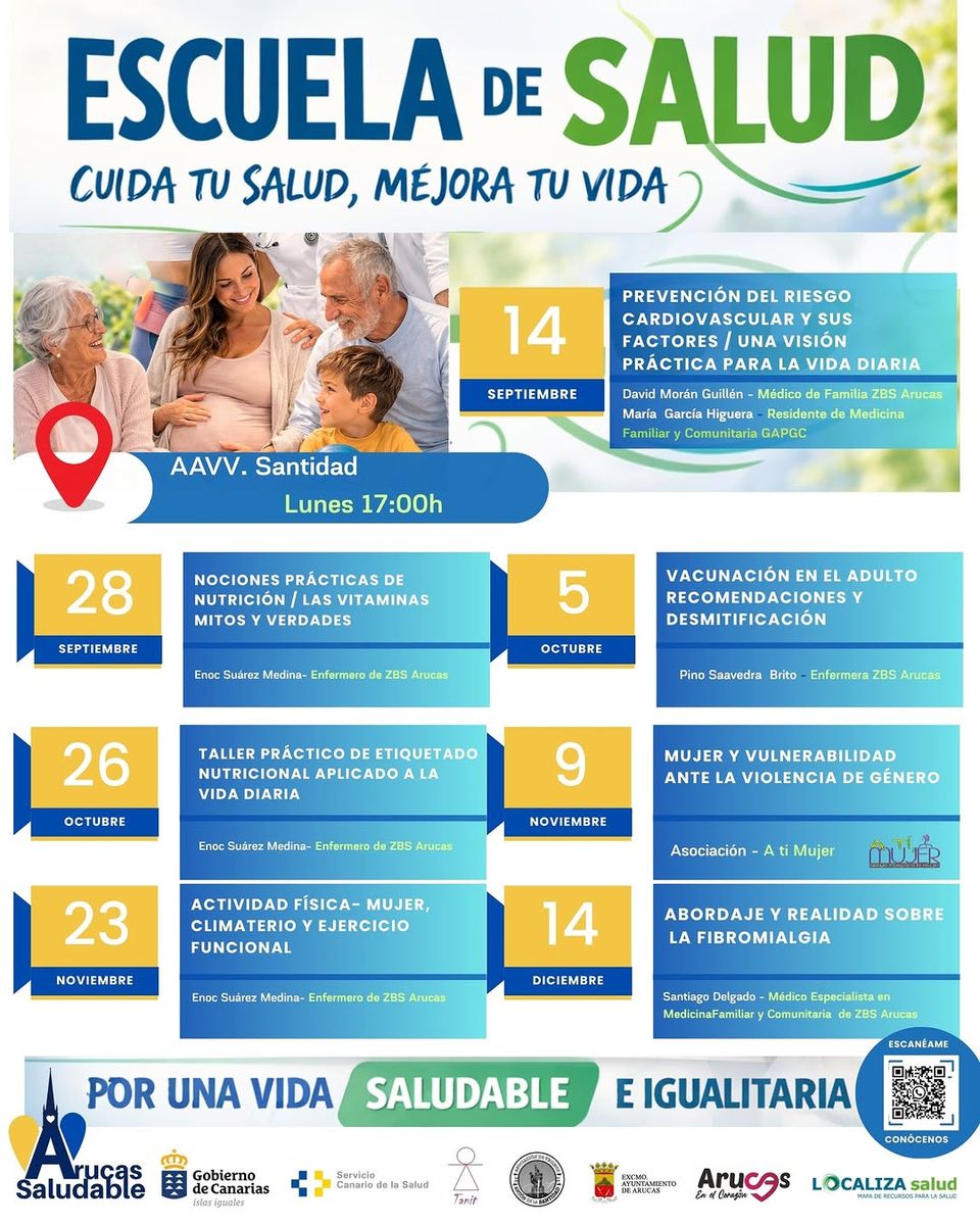 Escuela de Salud: Taller práctico de etiquetado nutricional aplicado a la vida diaria