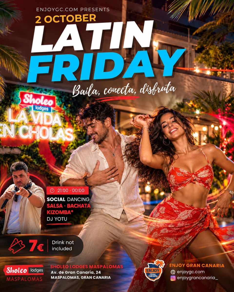 Latin Friday Social in Maspalomas