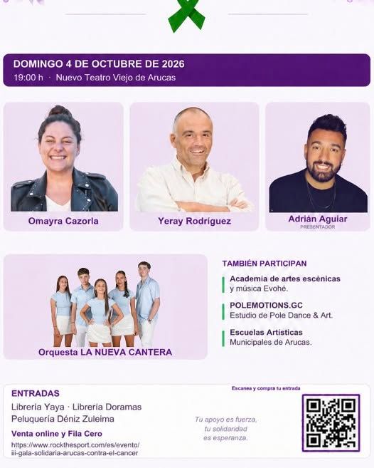 III Solidarity Gala Arucas Against Cancer