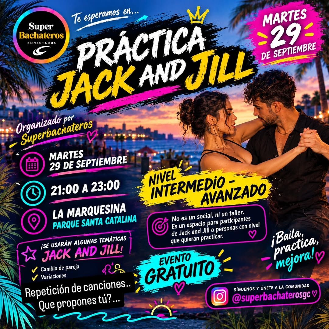 Tuesday Bachata Jack & Jill Practice & Salsa Night