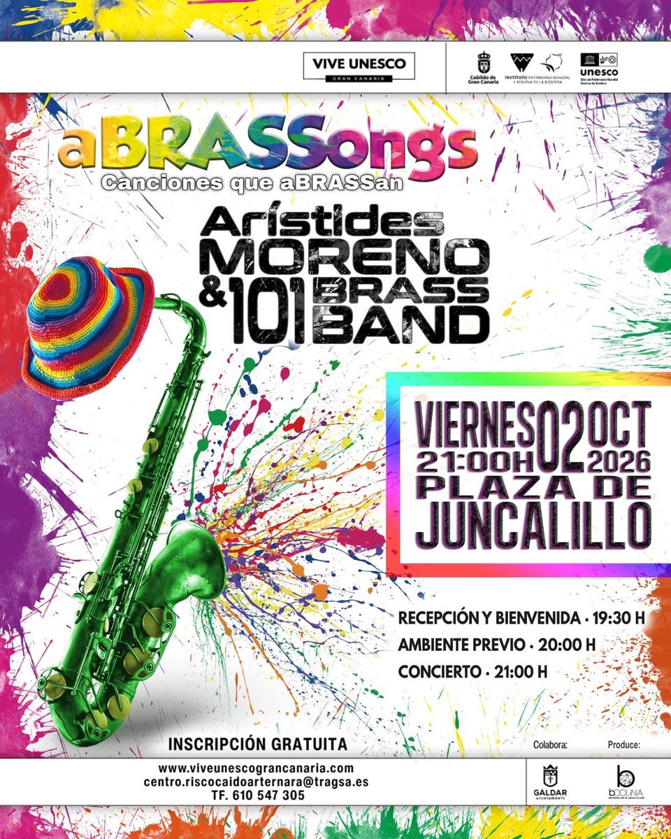 Arístides Moreno & 101 Brass Band in Juncalillo