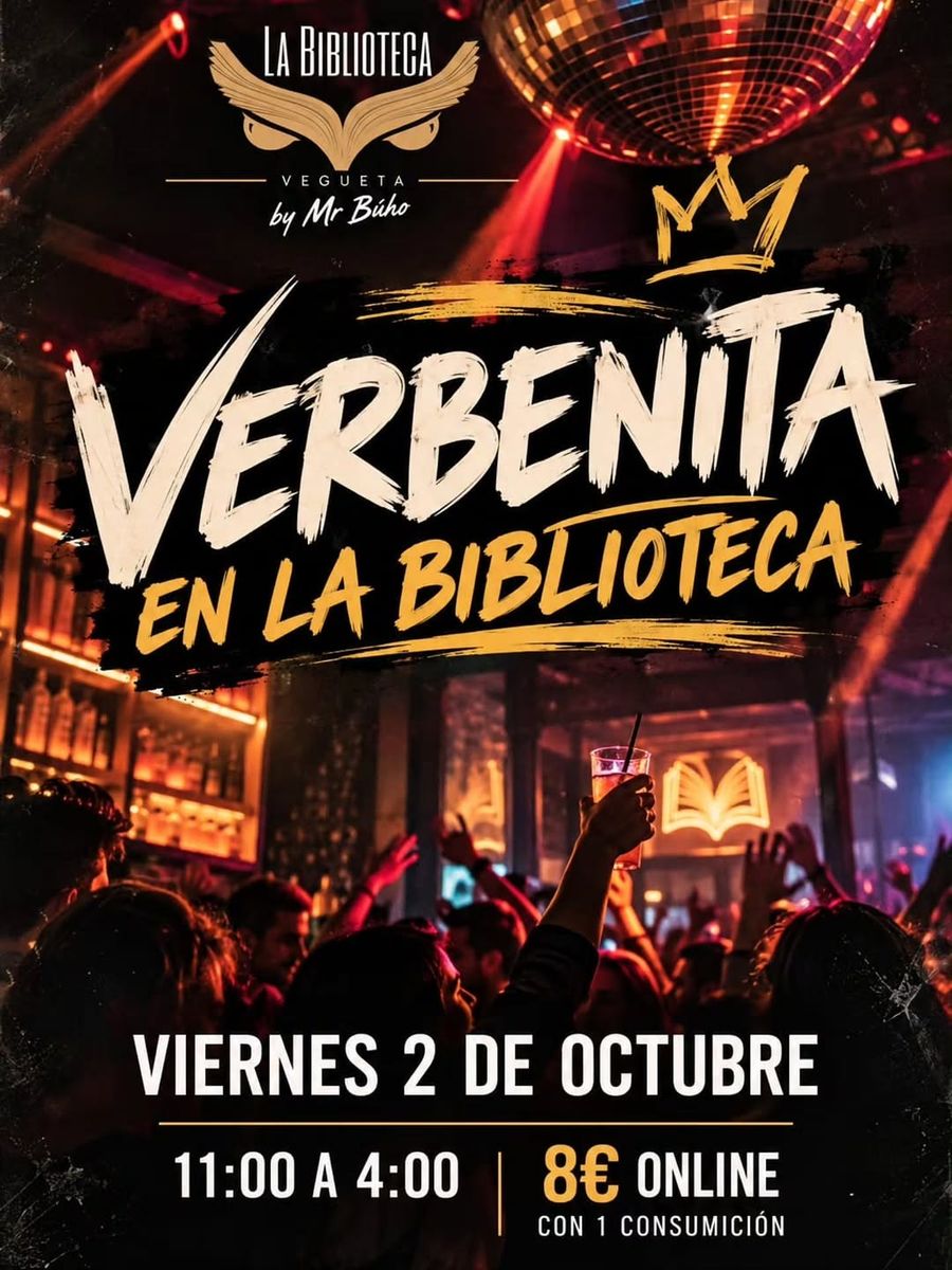Noche Verbenita en La Biblioteca